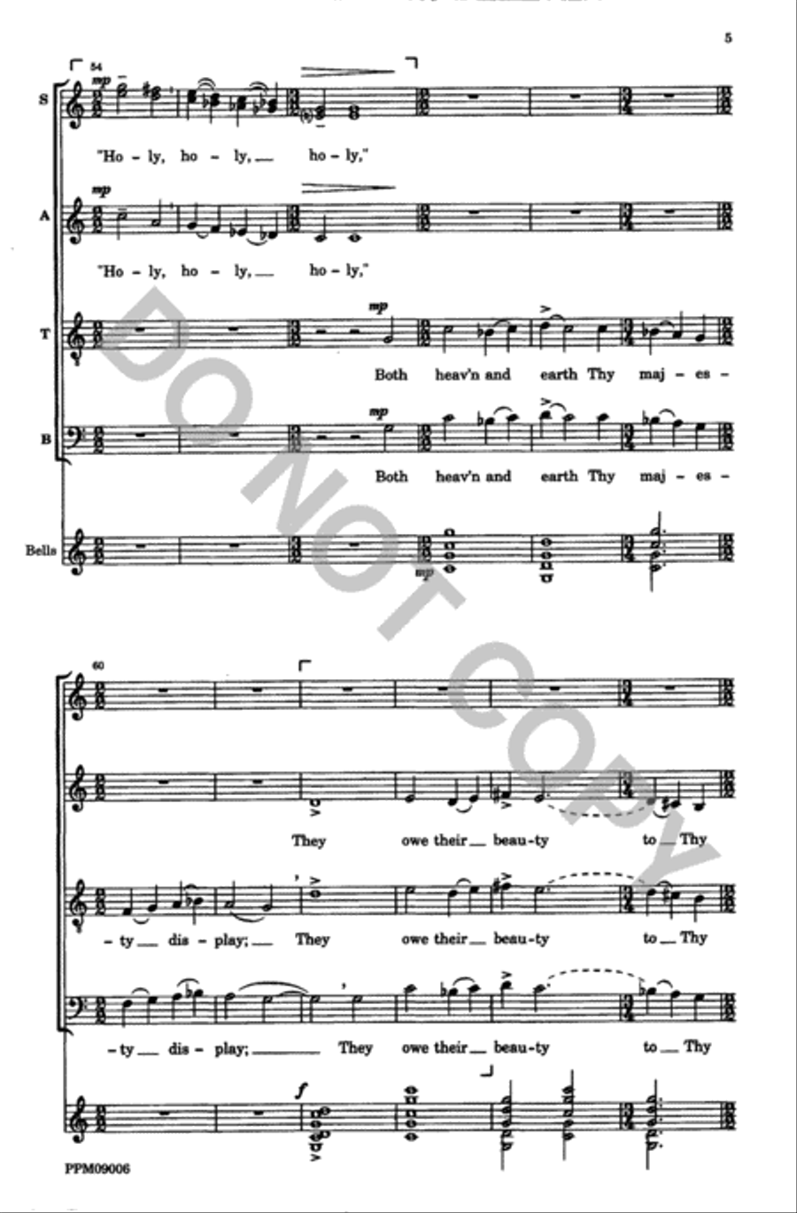 Te Deum Laudamus 4-Part scores gallery preview page 6