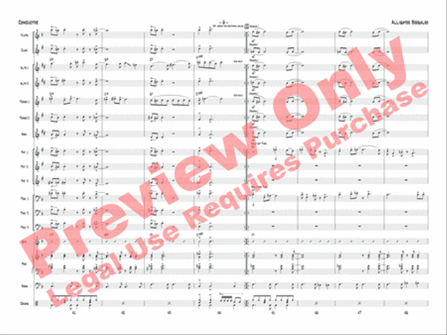 Alligator Boogaloo Jazz Ensemble scores gallery preview page 9