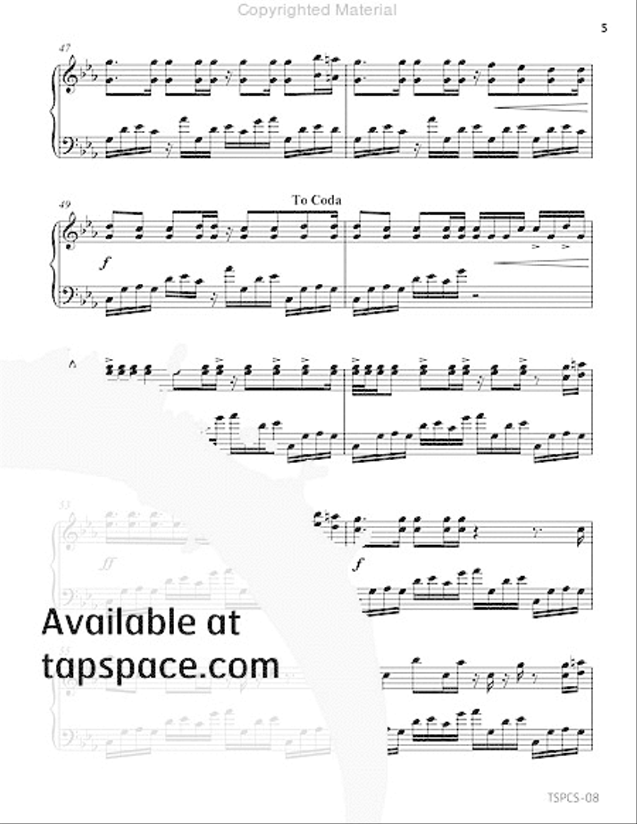 Ostinato Marimba scores gallery preview page 8