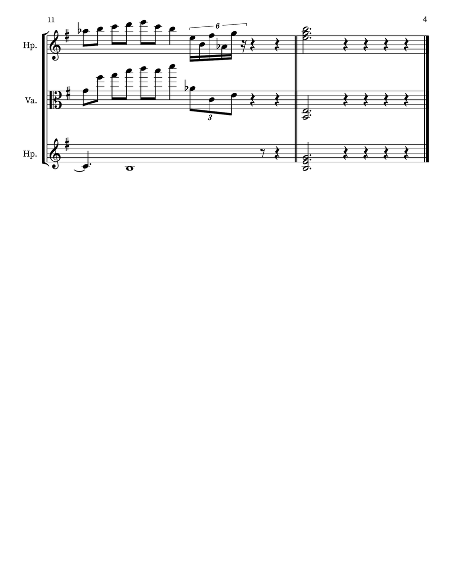 Children's Musing 34 Small Ensemble scores gallery preview page 4
