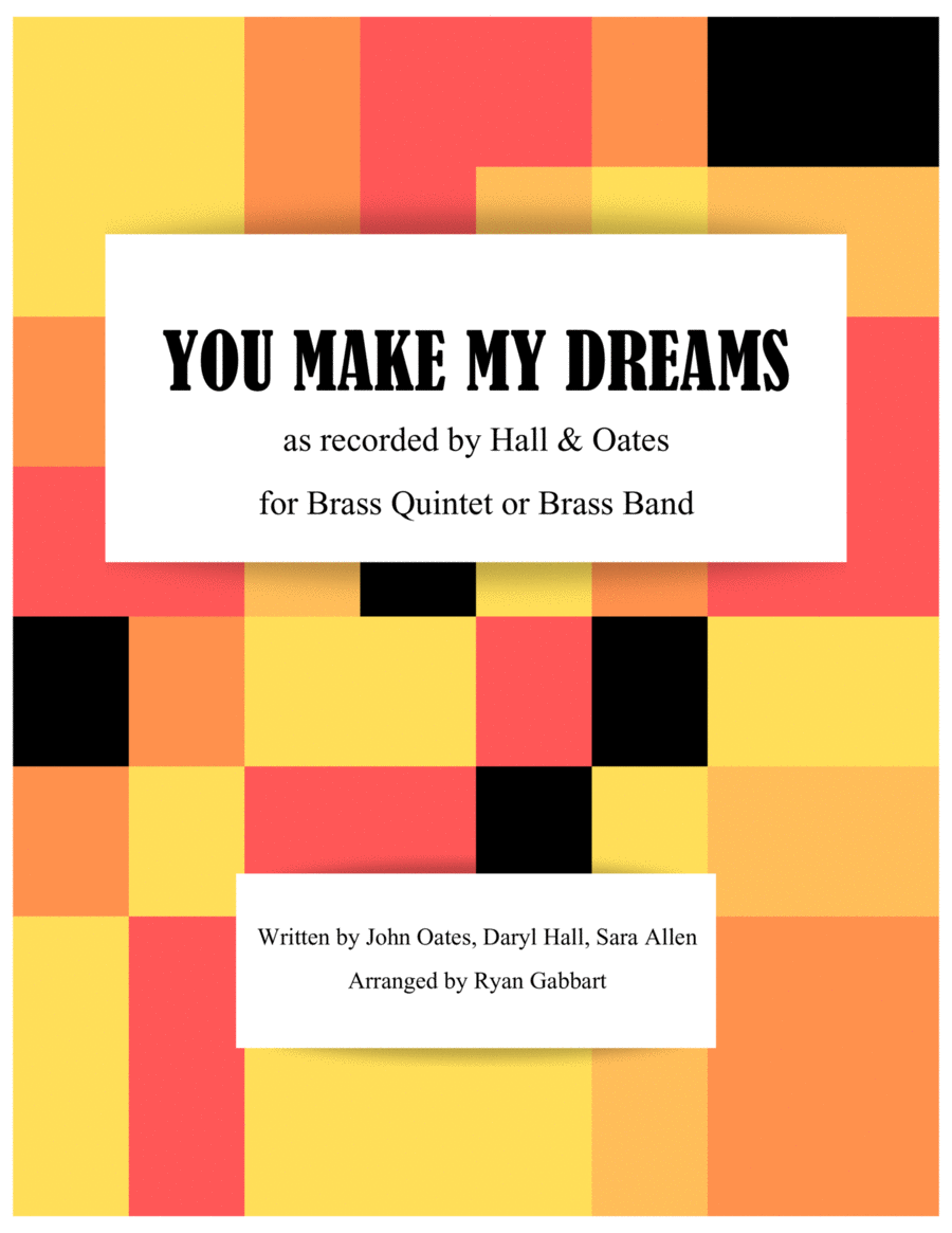 You Make My Dreams Brass Ensemble scores gallery preview page 1