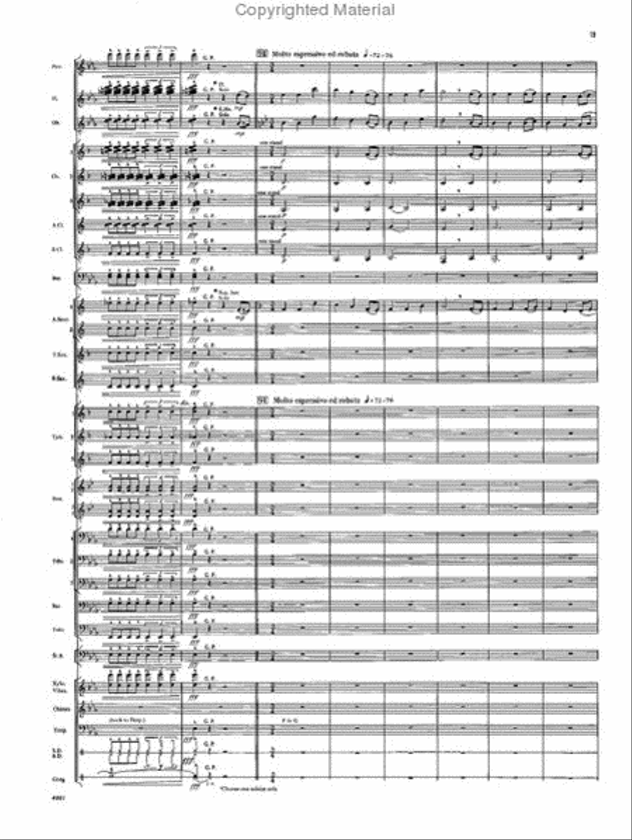 The Light Eternal Concert Band scores gallery preview page 15