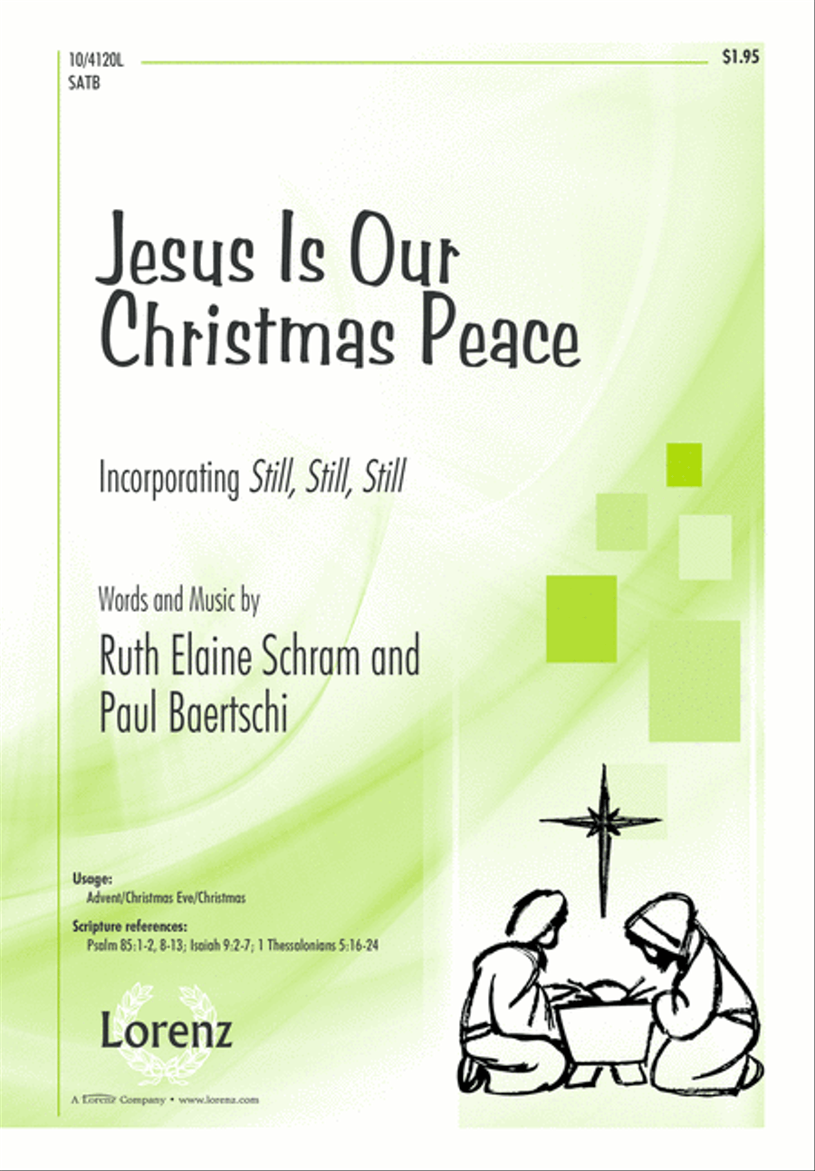 Jesus Is Our Christmas Peace 4-Part scores gallery preview page 1
