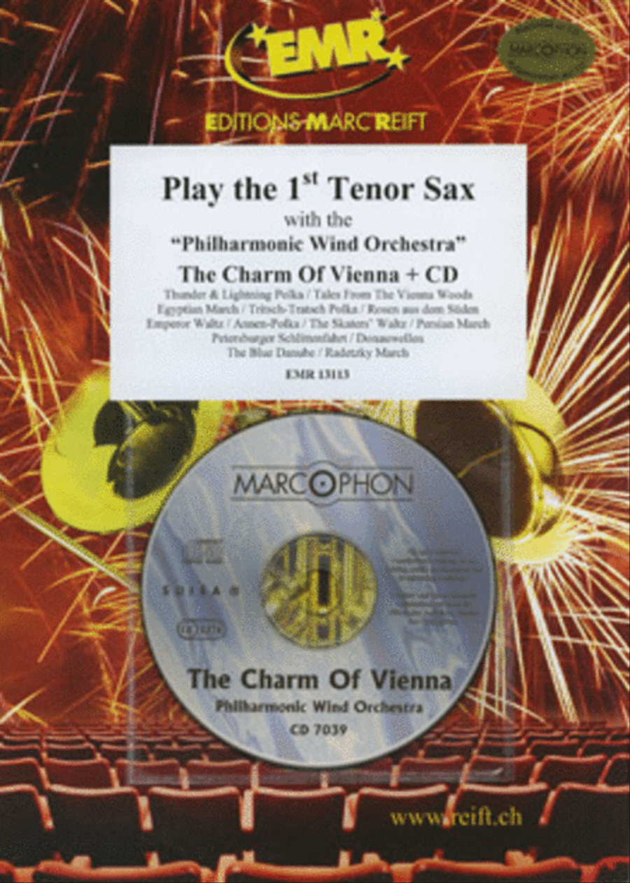 Play The 1st Tenor Sax With The Philharmonic Wind Orchestra Concert Band scores gallery preview page 1