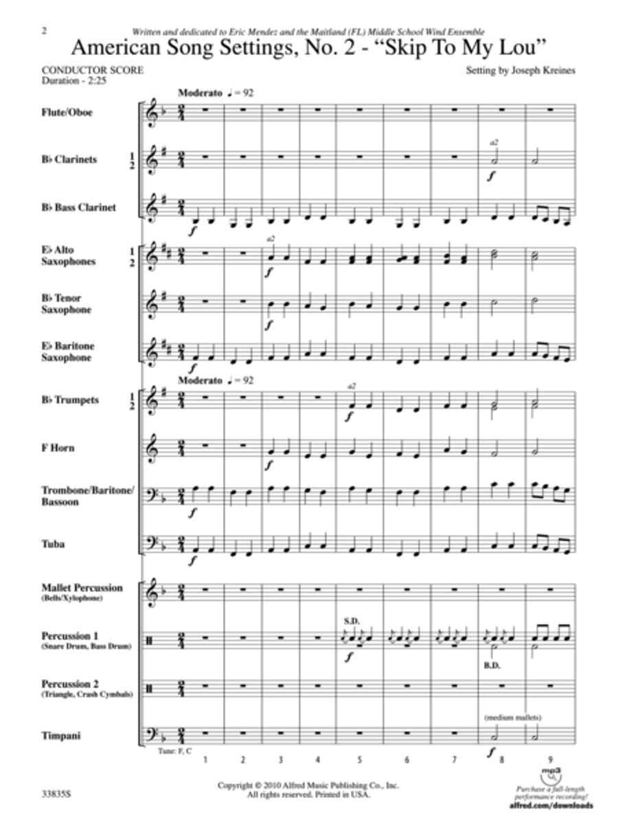 American Song Settings, No. 2