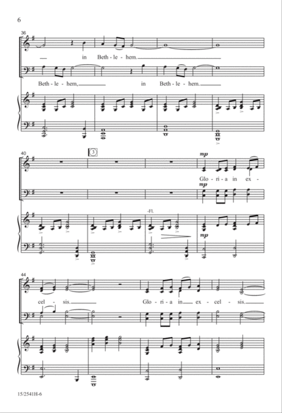 Adeste Fideles Adeste Fideles 4-Part scores gallery preview page 6