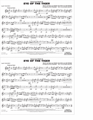 Eye Of The Tiger (arr. Scott Boerma) - 2nd Bb Trumpet