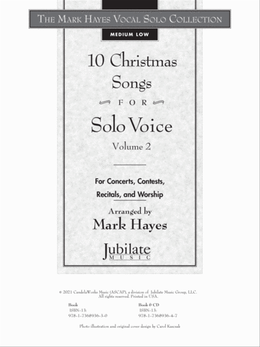 The Mark Hayes Vocal Solo Collection image number null