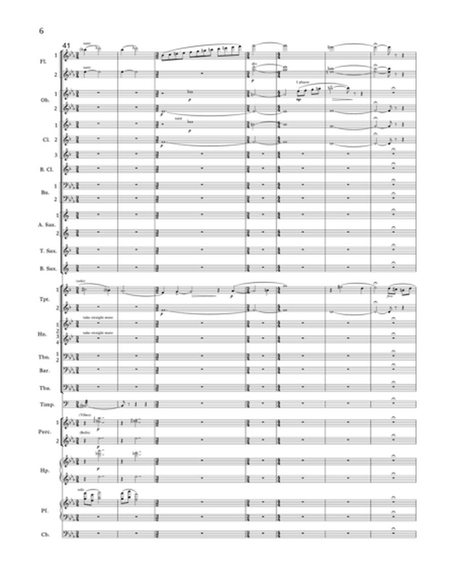 Lullaby for Natalie (arr. Peter Stanley Martin) - Conductor Score (Full Score)