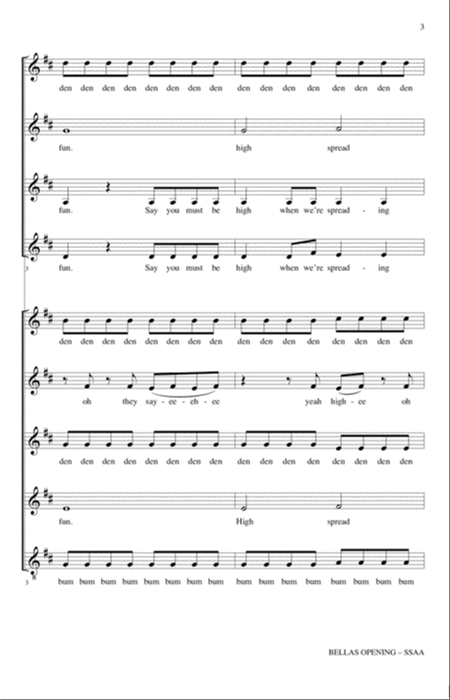 Bellas Opening SSA scores gallery preview page 2