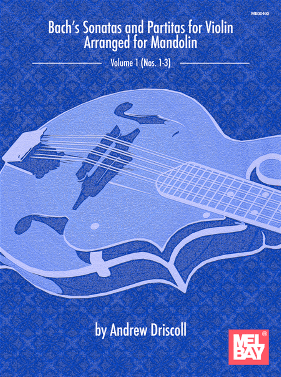 Bach's Sonatas and Partitas for Solo Violin Arranged for Mandolin Violin Solo scores gallery preview page 1
