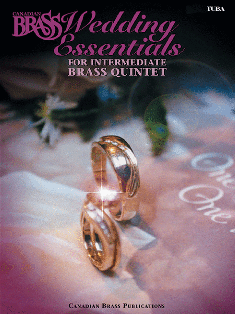 The Canadian Brass Wedding Essentials Brass Quintet scores gallery preview page 1