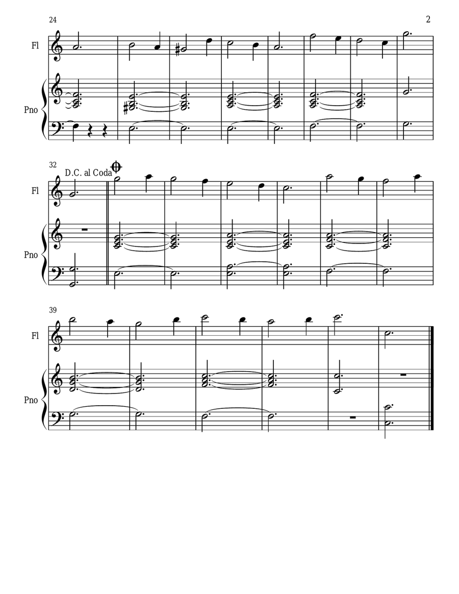 The Flutist's Nutcracker Flute Solo scores gallery preview page 6