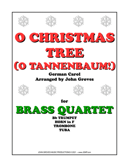 O Christmas Tree (O Tannenbaum!) - Brass Quartet image number null