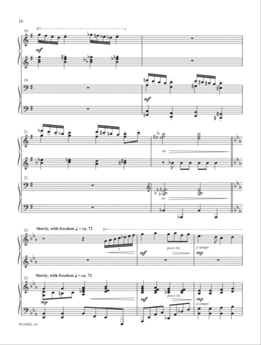 Come, Christians, Join to Play! Piano Duet scores gallery preview page 10