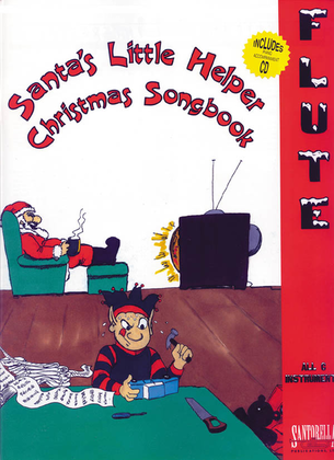 Book cover for Santa's Little Helper for Flute with CD