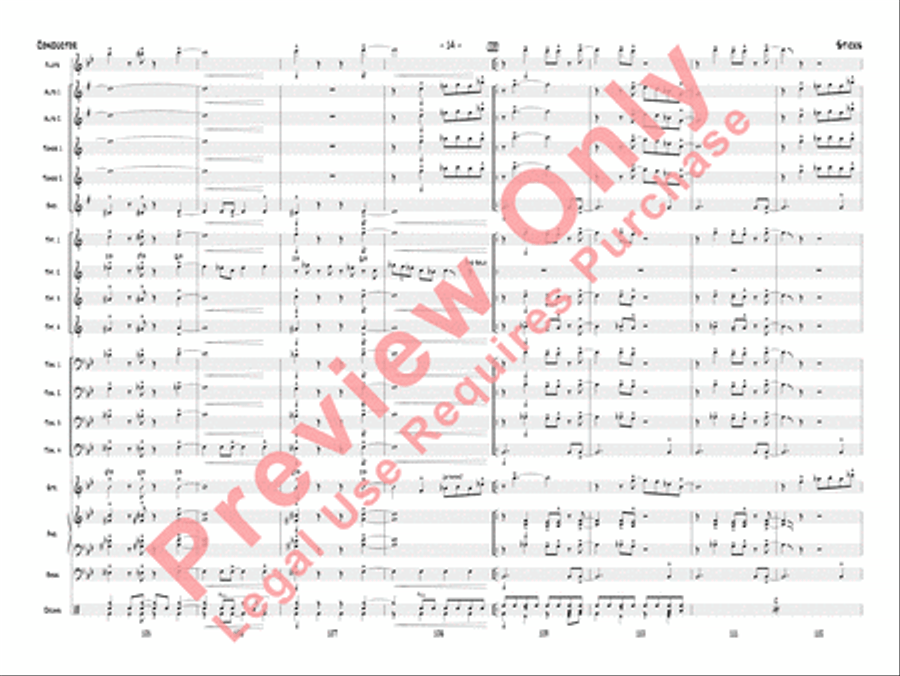 Sticks Jazz Ensemble scores gallery preview page 17