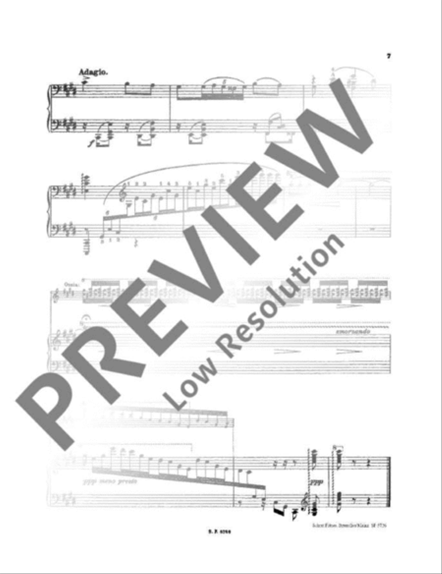 The Nightingale Piano Solo scores gallery preview page 12