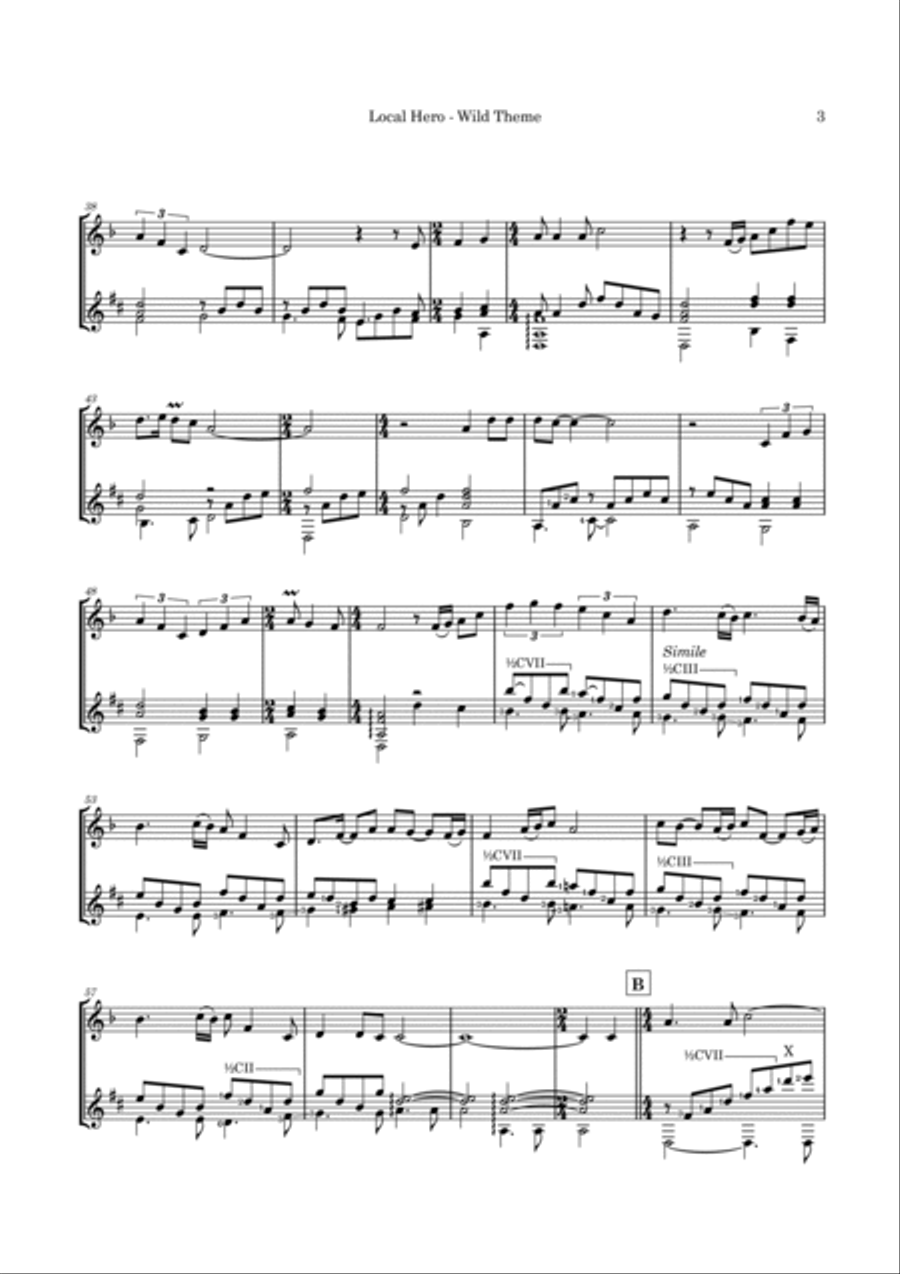 Local Hero - Wild Theme Tenor Saxophone scores gallery preview page 6