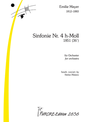 Book cover for Sinfonie No. 4 h-minor