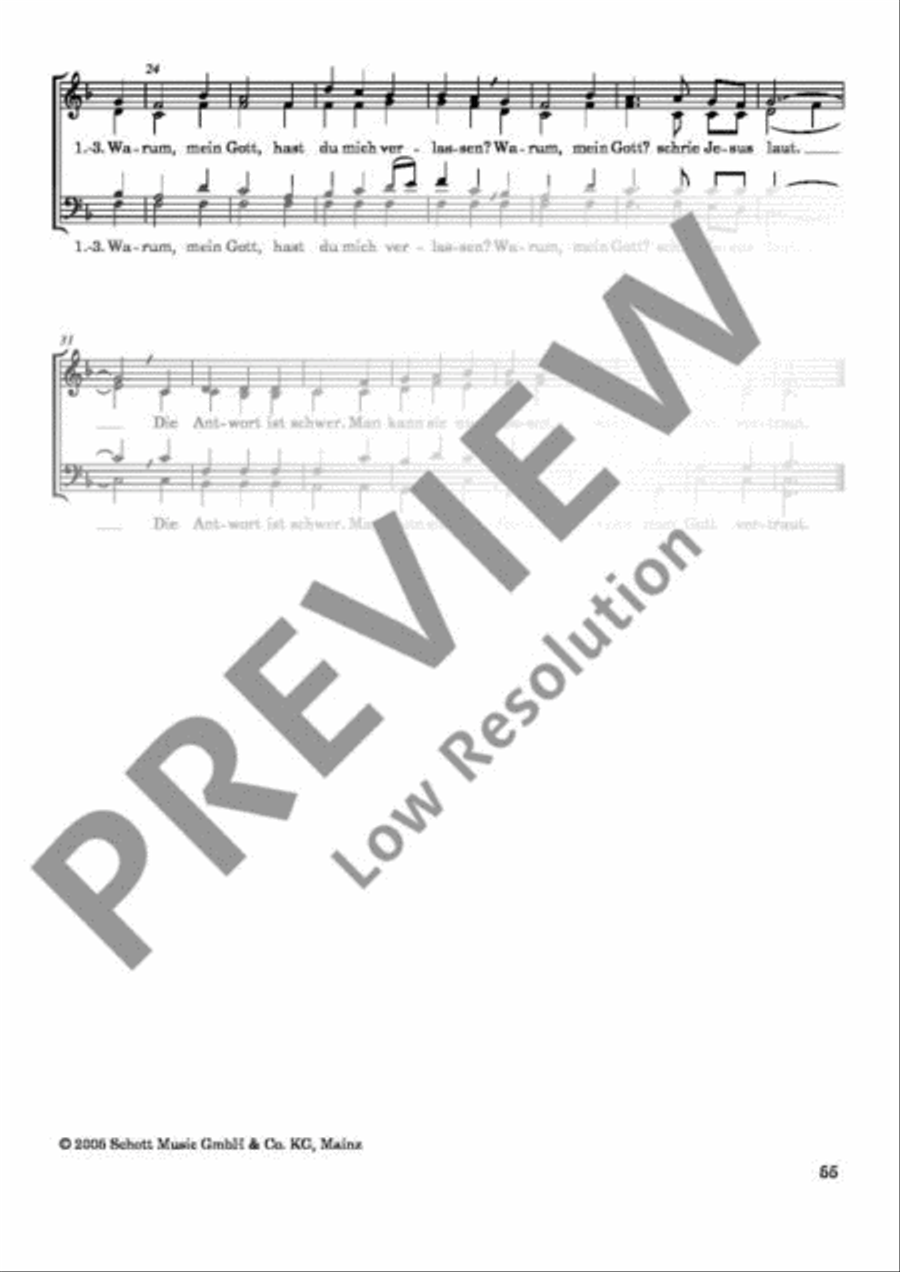 Da ist der Schrei: Warum Da ist der Schrei: Warum 4-Part scores gallery preview page 3