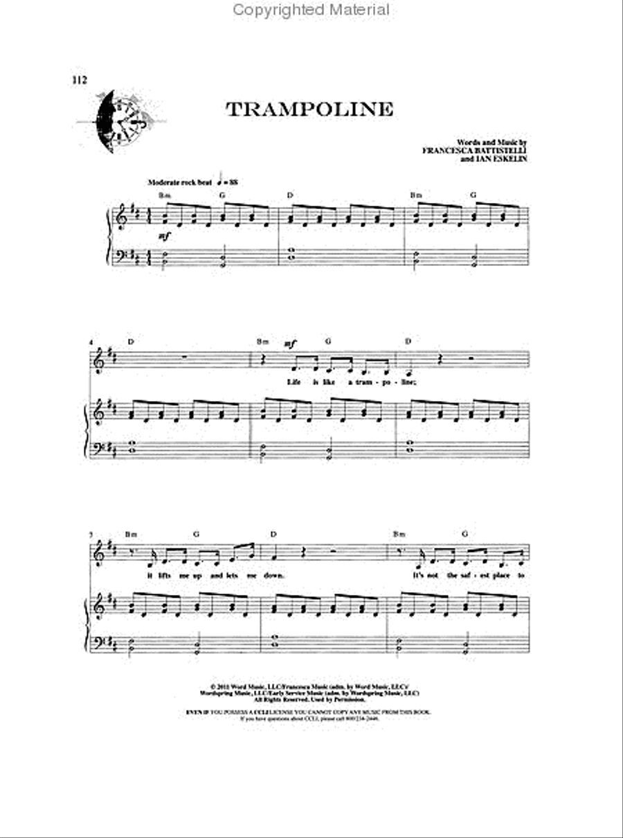 Hundred More Years - Vocal Folio Voice Solo scores gallery preview page 4