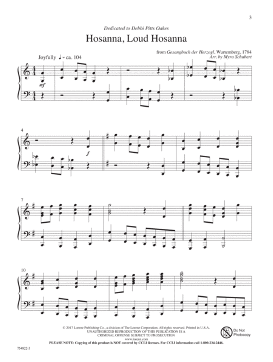 The Prince of Glory Piano Solo scores gallery preview page 2