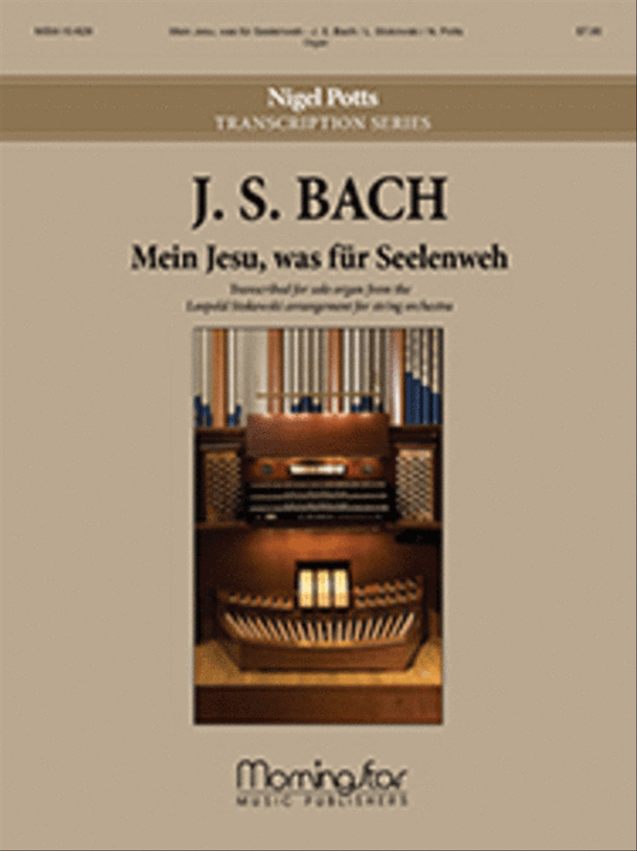 Mein Jesu, was für Seelenweh Organ scores gallery preview page 1