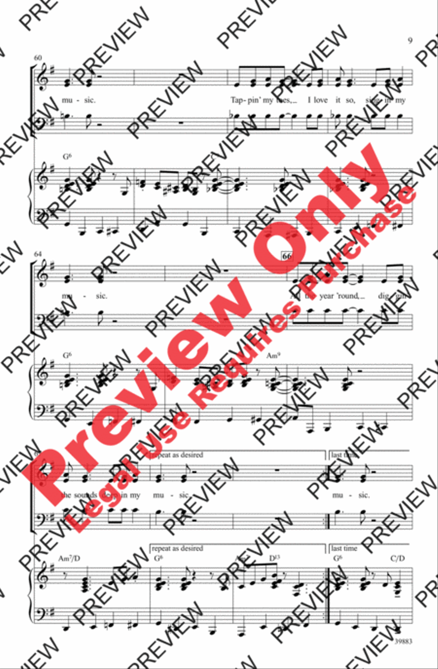 My Music My Music 3-Part scores gallery preview page 9