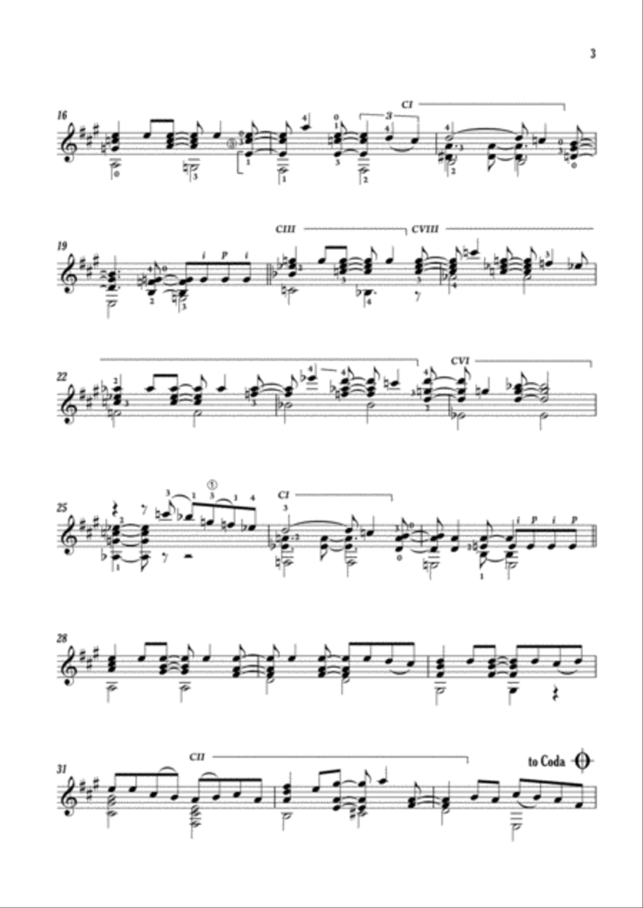 The Chief The Chief Electric Guitar scores gallery preview page 3