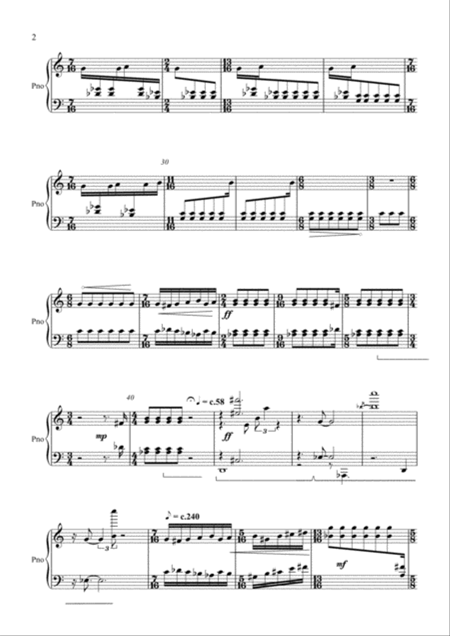 Job 28: 12-19. Piano Solo scores gallery preview page 3