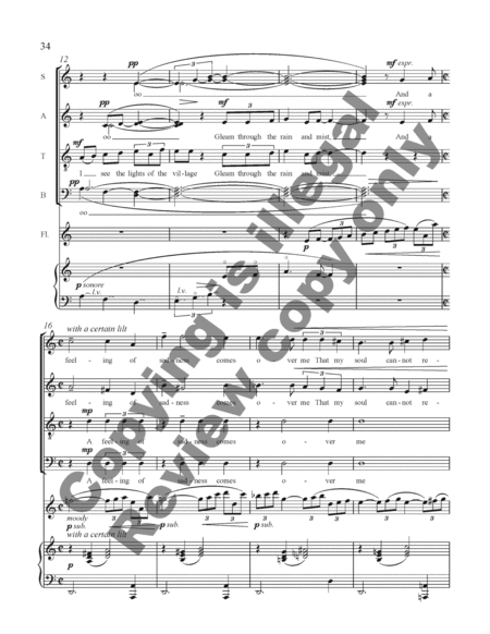 Serenade (Full/Choral Score)