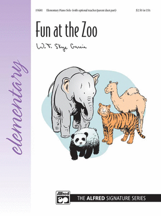 Book cover for Fun at the Zoo