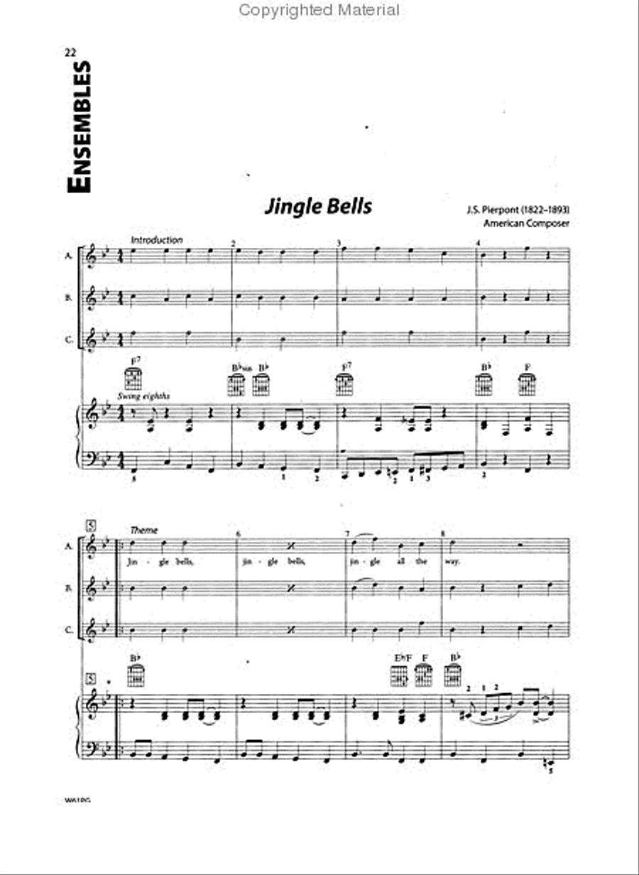 Tradition of Excellence Book 1 - Piano/Guitar Accompaniment Concert Band Methods scores gallery preview page 4