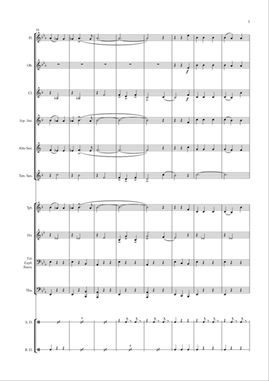 Norwegian Wood (This Bird Has Flown) School and Community scores gallery preview page 3