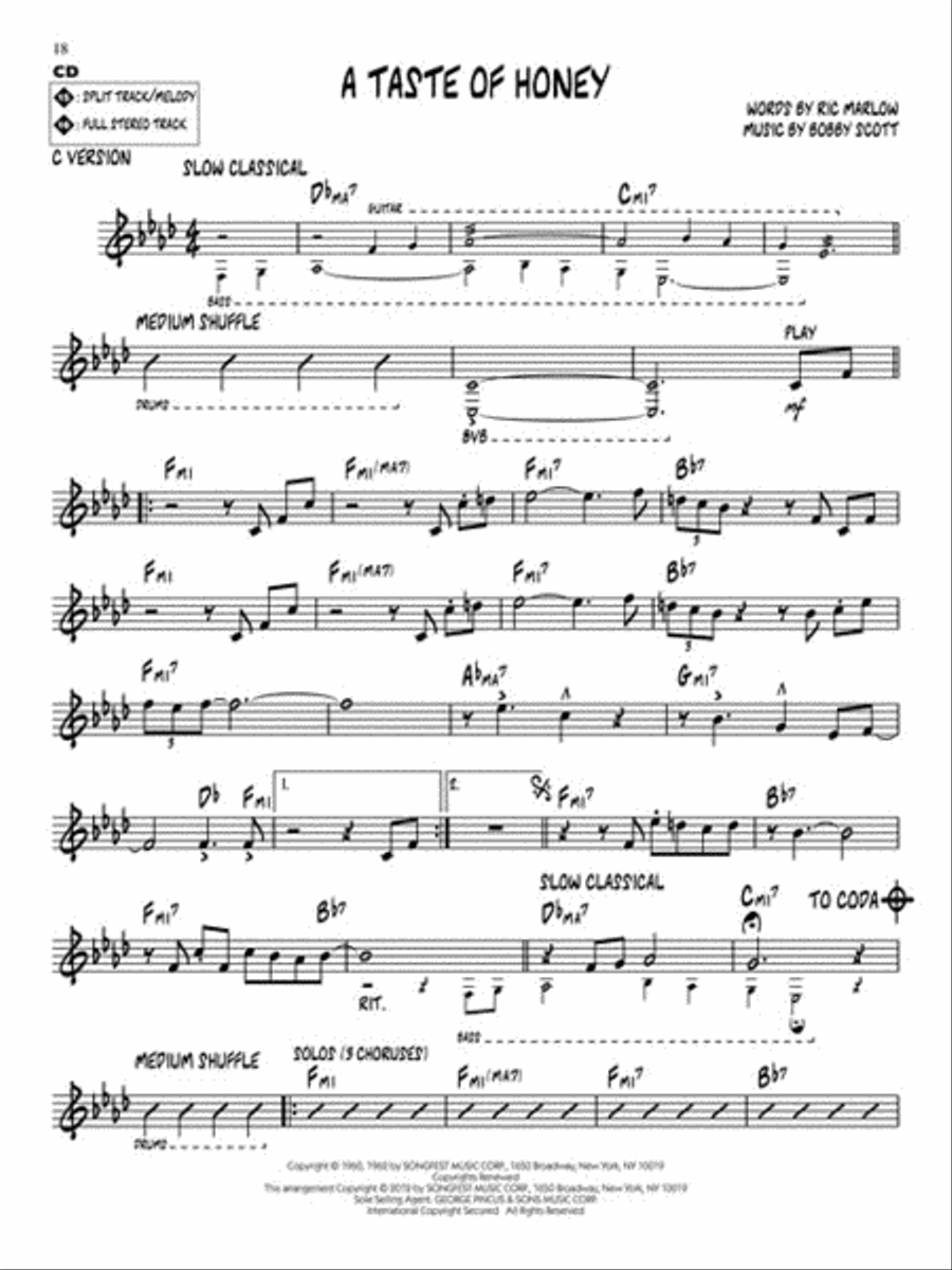 Herb Alpert C Instrument scores gallery preview page 7