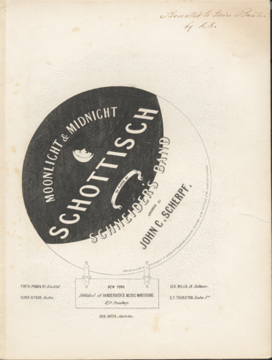 Moonlight & Midnight Schottisch Piano Solo scores gallery preview page 1