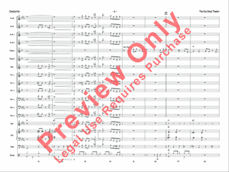 The Big Band Theory Jazz Ensemble scores gallery preview page 7