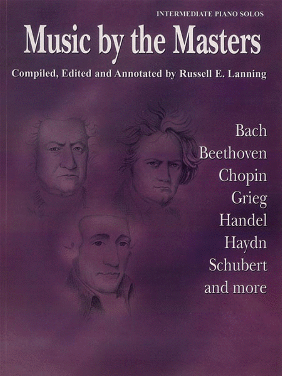 Music by the Masters Piano Solo scores gallery preview page 1