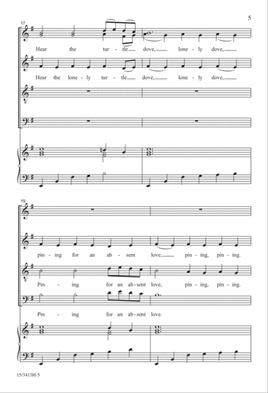 Willow, Willow SSATB scores gallery preview page 5
