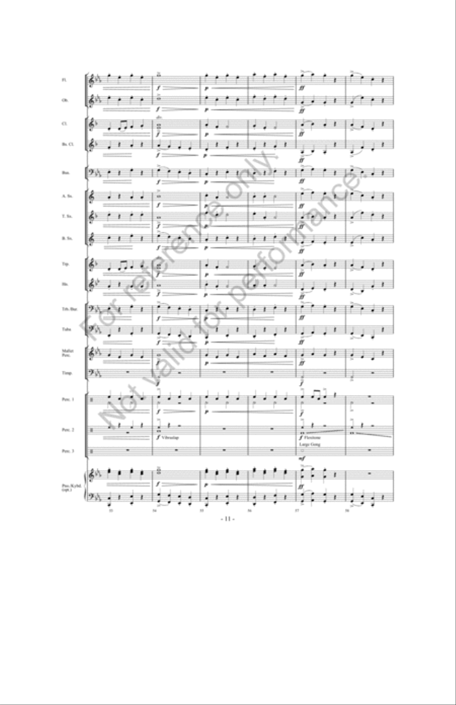 Creature Feature Creature Feature Concert Band scores gallery preview page 10