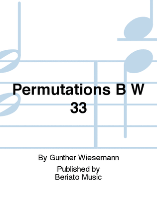 Permutations B W 33