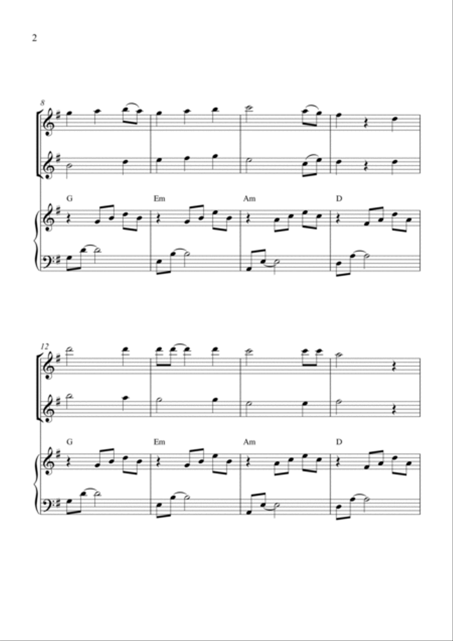 Today Woodwind Duet scores gallery preview page 2