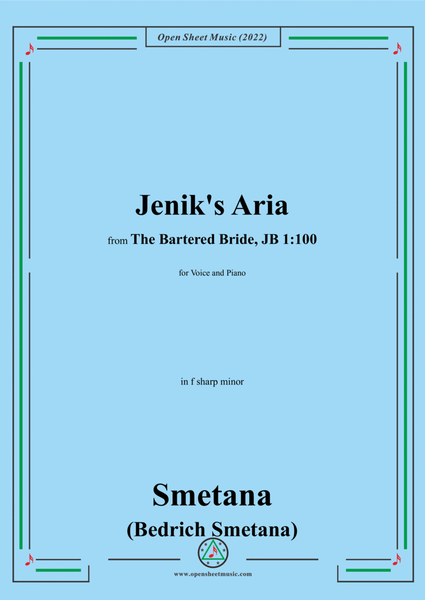 Smetana-Jenik's Aria,in f sharp minor image number null