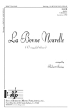 Book cover for La Bonne Nouvelle - Flute part