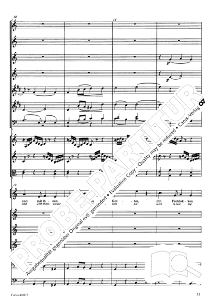 Psalm 42 Psalm 42 4-Part scores gallery preview page 33
