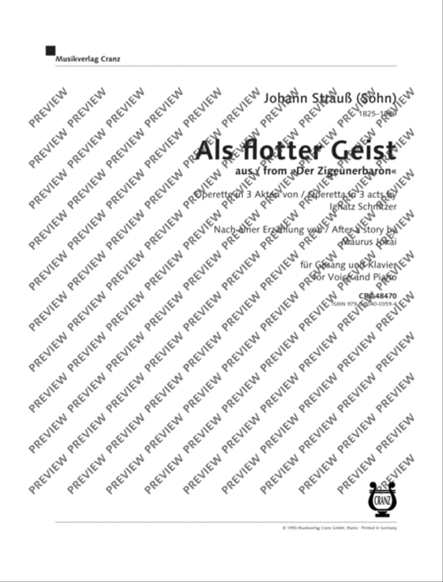 Als flotter Geist Voice Solo scores gallery preview page 2