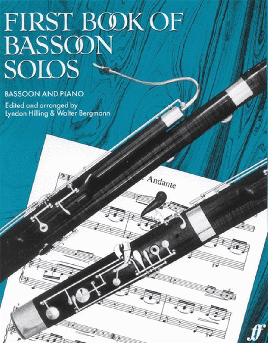 Book cover for First Book Of Bassoon Solos