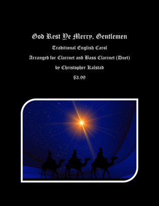 God Rest Ye Merry, Gentlemen (Clarinet/Bass Clarinet Duet)