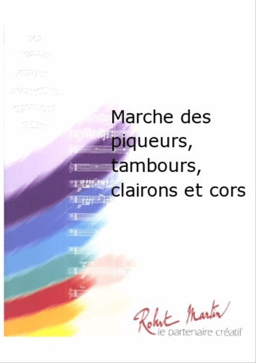Marche des Piqueurs, Tambours, Clairons et Cors Concert Band scores gallery preview page 1